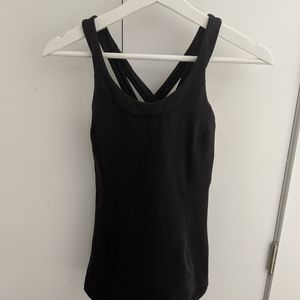 Lulu Lemon Black Tank Top